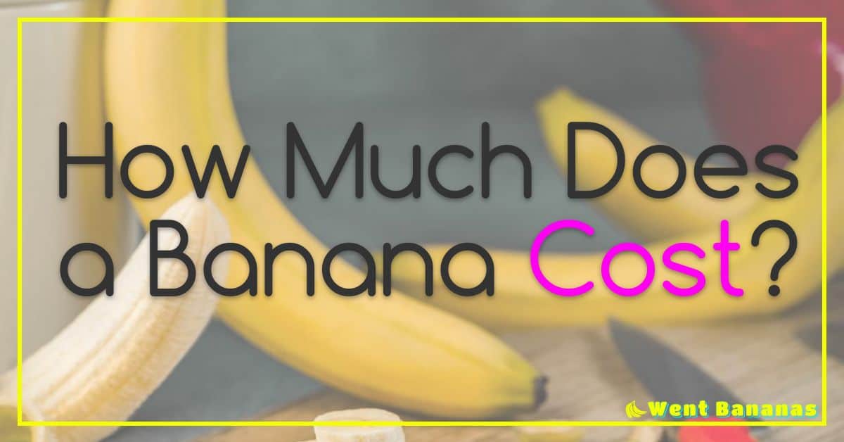 How Much Does a Banana Cost?