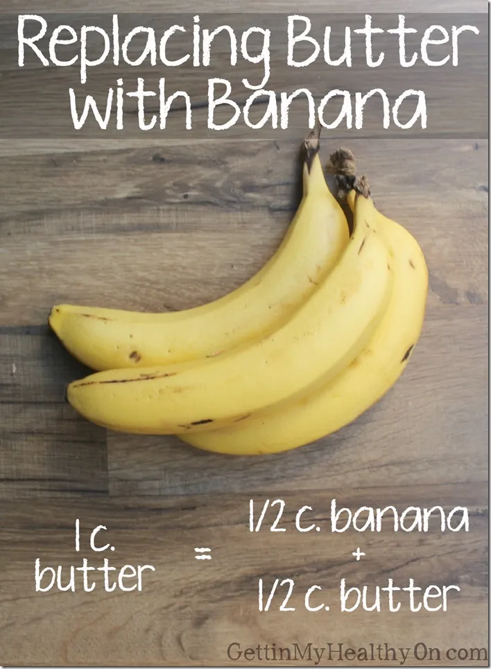 can you use banana instead of butter