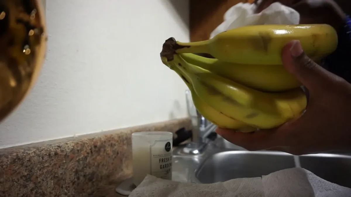 do bananas need to be washed