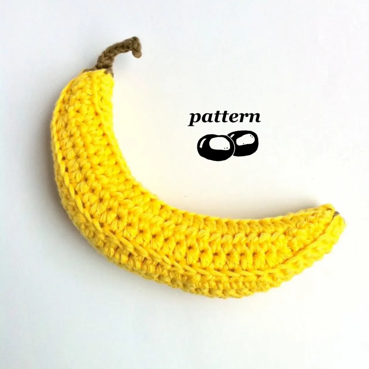 free banana crochet pattern