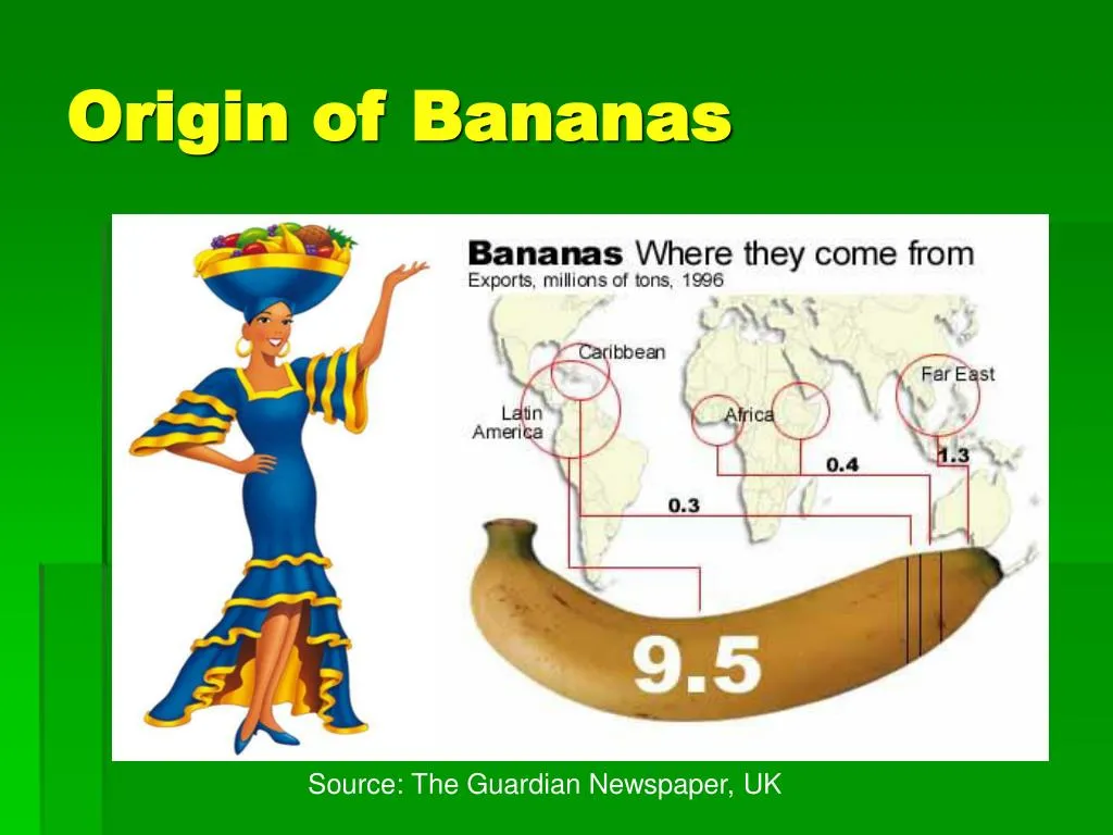 what is banana origin